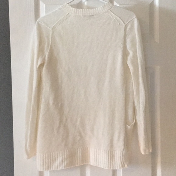 Banana Republic cream cardigan with pockets - Picture 4 of 4